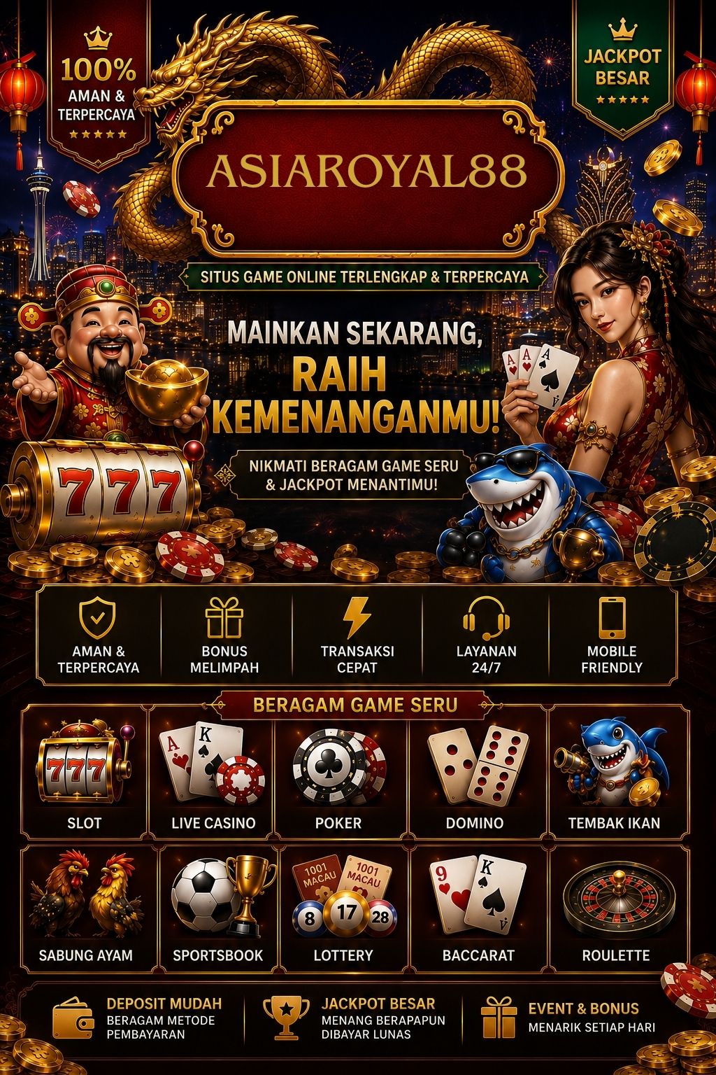 Banner utama Asia Royal 88